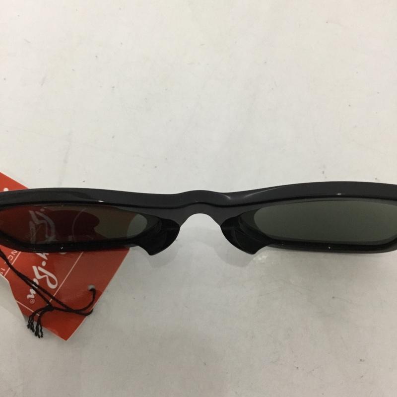 レイバン Ray-Ban めがね・サングラス サングラス RB2140-F WAYFARER カラーレンズ ケース付き ロゴ、文字 黒 / ブラック /  メンズ USED 古着 中古 10129420