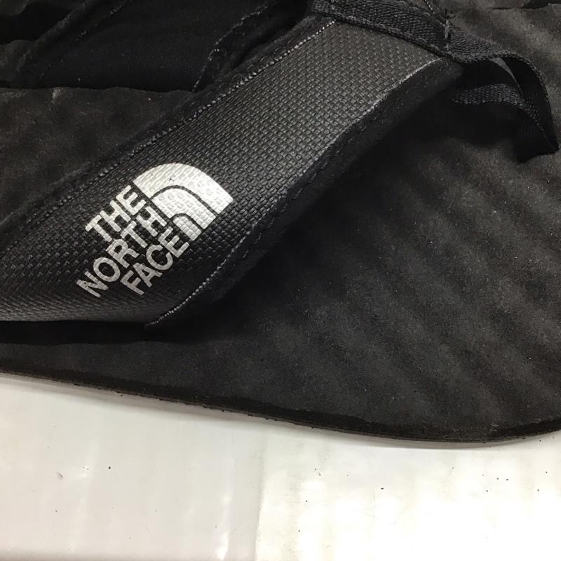 ザノースフェイス THE NORTH FACE サンダル サンダル ビーチサンダル ロゴ、文字 黒 / ブラック /  メンズ USED 古着 中古 10116455