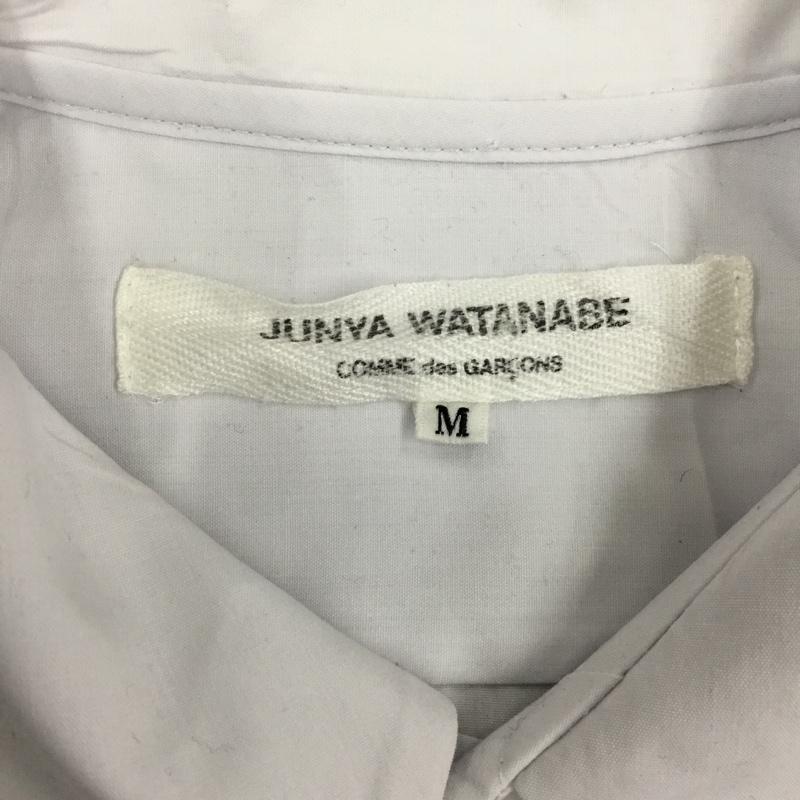 ジュンヤワタナベ JUNYA WATANABE シャツ、ブラウス 長袖 M 無地 白 / ホワイト /  メンズ USED 古着 中古 10106303