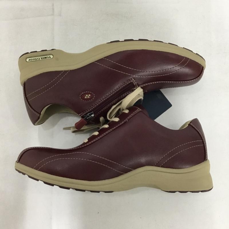 ヨネックス YONEX スニーカー スニーカー SHW-LC30 パワークッション 23cm ウォーキングシューズ 箱有 23.0cm ロゴ、文字 ボルドー / ボルドー /  レディース USED 古着 中古 10147937