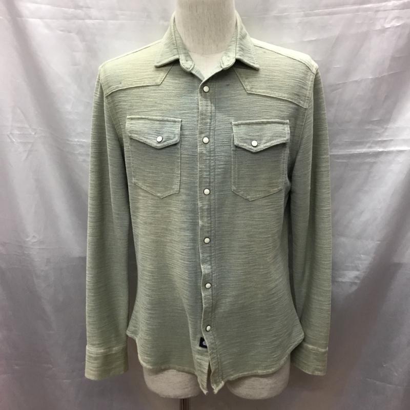 ベイフロー BAYFLOW シャツ、ブラウス 長袖 長袖シャツ カラーシャツ ポケットシャツ 長袖カットソー 3 無地 マルチカラー / マルチカラー /  メンズ USED 古着 中古 10117554