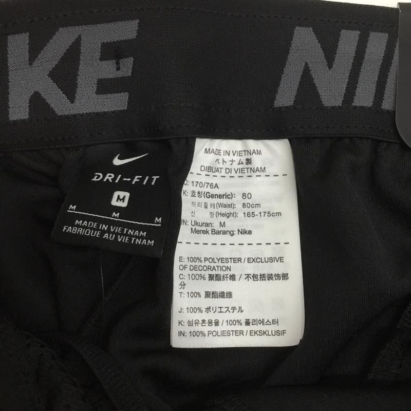 ナイキ NIKE パンツ ショートパンツ 890812-010 ジャージハーフパンツ DRI-FIT ショート 4.0 M ロゴ、文字 黒 / ブラック /  メンズ USED 古着 中古 10135004