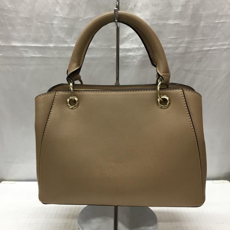 アンドシュエット & chouette ハンドバッグ ハンドバッグ 2WAY ショルダー ロゴ、文字 ベージュ / ベージュ / X 金 / ゴールド /  レディース USED 古着 中古 10117616