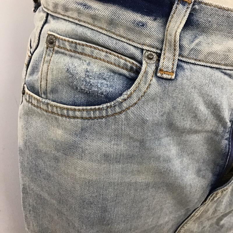 ジーナシス JEANASIS パンツ デニム、ジーンズ JS050358MR M 無地 水色 / ライトブルー /  レディース USED 古着 中古 10109355