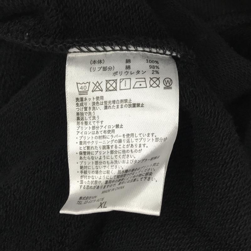 ジャーナルスタンダード JOURNAL STANDARD パーカー 長袖 FAYE WEBSTER シンガーソングライター フーディー バックプリント XL ロゴ、文字 黒 / ブラック /  メンズ USED 古着 中古 10114830