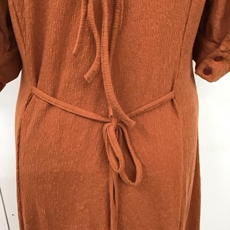 アルシーヴ archives ワンピース ロングスカート 無地 茶 / ブラウン /  レディース USED 古着 中古 10121190