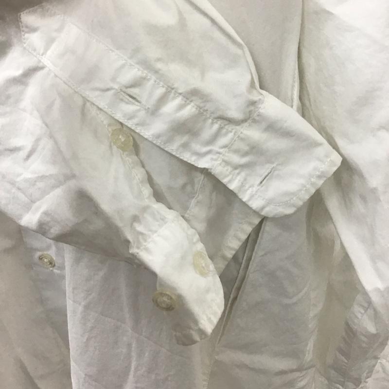 ニコアンド niko and... ワンピース ロングスカート ST95DH01AD スキッパー 長袖 シャツワンピース M 無地 白 / ホワイト /  レディース USED 古着 中古 10115007