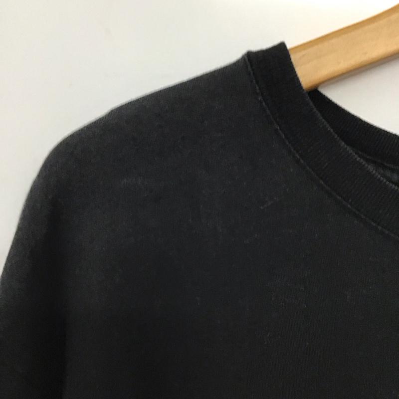 古着 USED Tシャツ 半袖 半袖カットソー プリントTシャツ クルーネックカットソー L プリント 黒 / ブラック /  メンズ USED 古着 中古 10132314