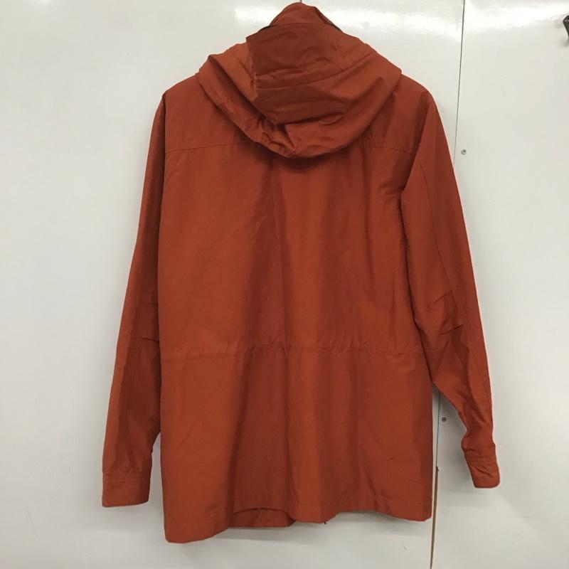 エディーバウアー Eddie Bauer ジャケット、上着 ジャンパー、ブルゾン ジップアップジャケット アウター 古着 ジップアップパーカー M 無地 橙 / オレンジ /  メンズ USED 古着 中古 10140946