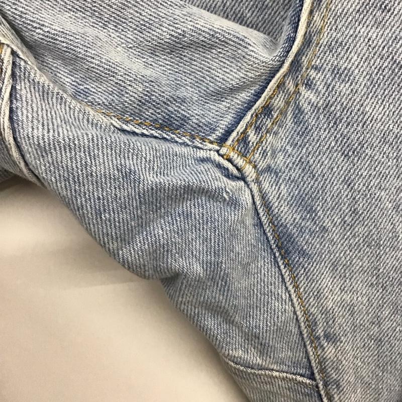 ザラ ZARA パンツ デニム、ジーンズ 34 無地 水色 / ライトブルー /  レディース USED 古着 中古 10130401