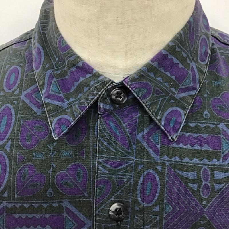パタゴニア patagonia シャツ、ブラウス 長袖 長袖シャツ 総柄シャツ カラーシャツ ポケットシャツ L 総柄 マルチカラー / マルチカラー /  メンズ USED 古着 中古 10126256