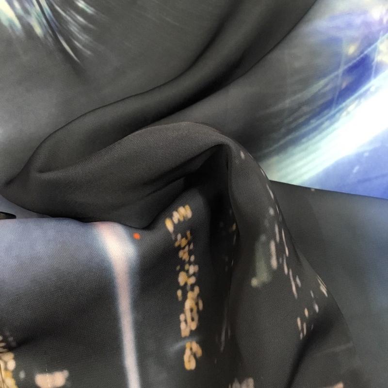 ハレ HARE シャツ、ブラウス 長袖 HA020013LE HARE × 攻殻機動隊 Patterned Drape Shirt D929 FREE プリント マルチカラー / マルチカラー /  メンズ USED 古着 中古 10111850