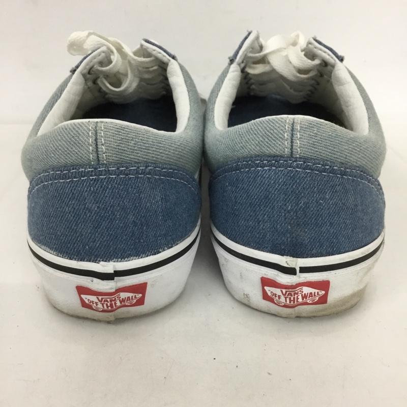 バンズ VANS スニーカー スニーカー 721454 デニム 27.5cm 27.5cm ロゴ、文字 水色 / ライトブルー /  メンズ USED 古着 中古 10128980