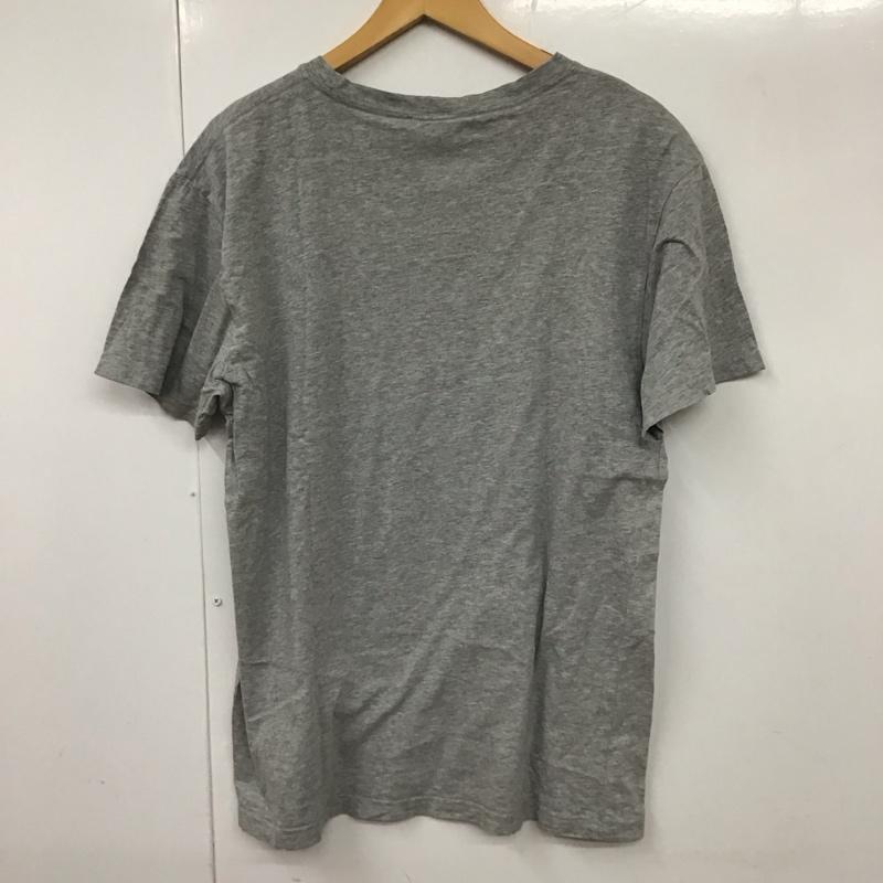チャムス CHUMS Tシャツ 半袖 L プリント X ロゴ、文字 灰 / グレー /  メンズ USED 古着 中古 10130169
