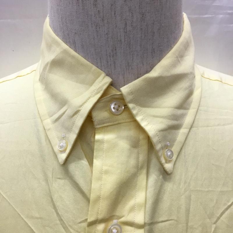 ラルフローレン RALPHLAUREN シャツ、ブラウス 長袖 長袖シャツ カラーシャツ ボタンダウンシャツ 長袖カットソー ロゴ、文字 黄 / イエロー /  メンズ USED 古着 中古 10115121