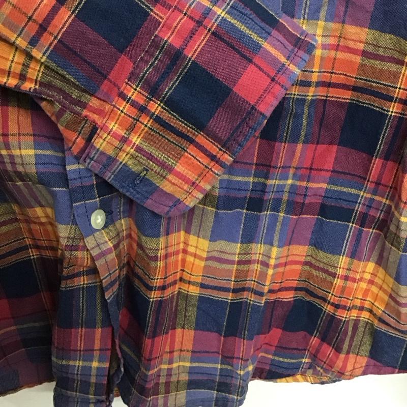 ギャップ GAP シャツ、ブラウス 長袖 長袖シャツ チェックシャツ カラーシャツ M チェック マルチカラー / マルチカラー /  メンズ USED 古着 中古 10141683