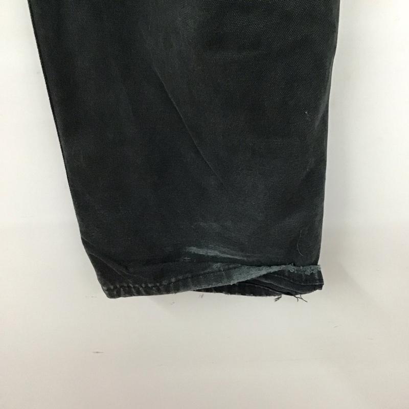 ディッキーズ Dickies パンツ ワークパンツ、ペインターパンツ 36 × 32 ロゴ、文字 黒 / ブラック /  メンズ USED 古着 中古 10133759
