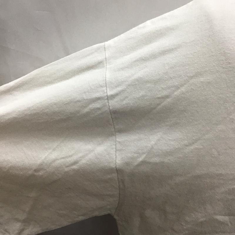 ビーミング バイ ビームス B:MING by BEAMS Tシャツ 半袖 半袖カットソー プリントTシャツ クルーネックカットソー lions L ロゴ、文字 白 / ホワイト /  メンズ USED 古着 中古 10116179