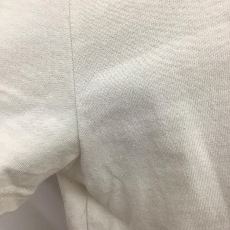 トミー ジーンズ TOMMY JEANS Tシャツ 半袖 半袖カットソー 無地Tシャツ クルーネックカットソー XL ロゴ、文字 白 / ホワイト /  メンズ USED 古着 中古 10124492