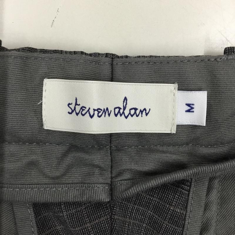 スティーブンアラン Steven Alan パンツ スラックス スラックスパンツ ワイドパンツ カジュアルパンツ チェックパンツ M チェック マルチカラー / マルチカラー /  メンズ USED 古着 中古 10121526
