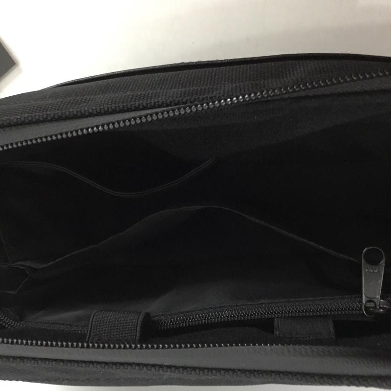 古着 USED ポーチ ポーチ ガジェットポーチ Evoon ロゴ、文字 黒 / ブラック /  メンズ USED 古着 中古 10148451