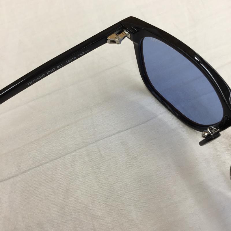 トム フォード TOM FORD めがね・サングラス サングラス TF1040-D 01 V FREE ロゴ、文字 黒 / ブラック / X 青 / ブルー /  メンズ USED 古着 中古 10142205
