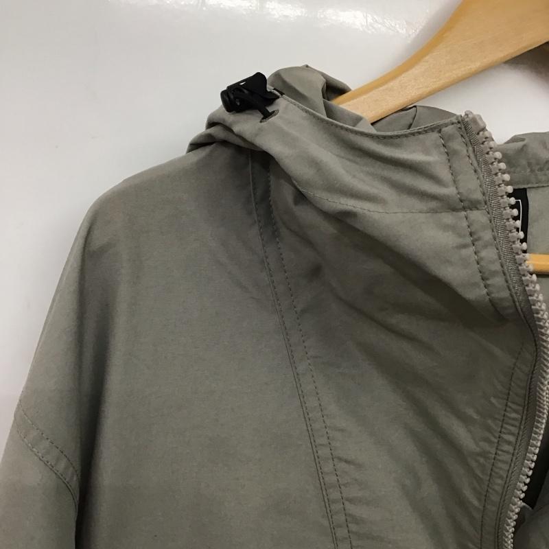ザノースフェイス THE NORTH FACE ジャケット、上着 ジャンパー、ブルゾン np72530 コンパクトジャケット ジップアップジャケット パーカー M ロゴ、文字 灰 / グレー /  メンズ USED 古着 中古 10150112