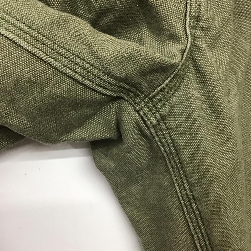 パタゴニア patagonia パンツ デニム、ジーンズ デニムパンツ スリムパンツ カジュアルパンツ 30インチ ロゴ、文字 カーキ / カーキ /  メンズ USED 古着 中古 10145339
