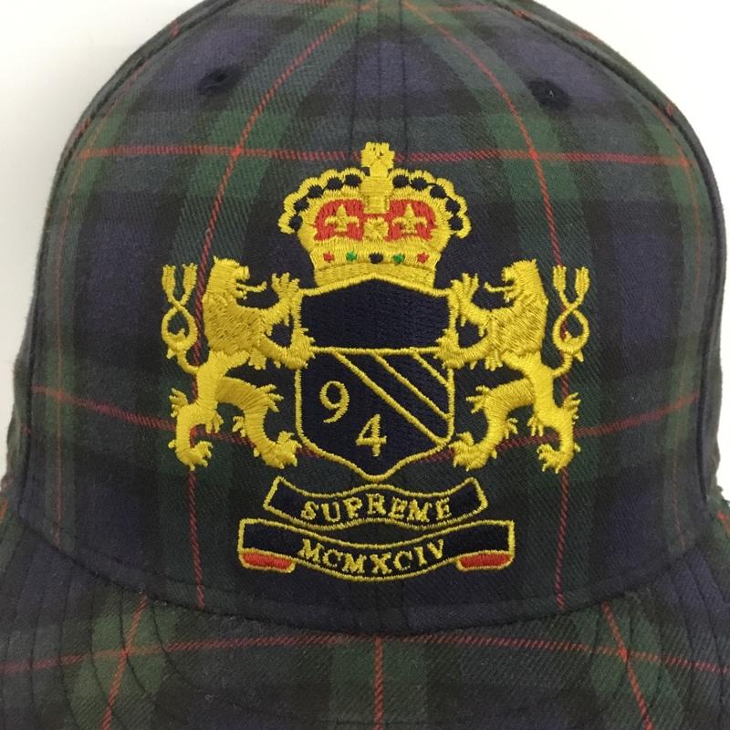 シュプリーム Supreme 帽子 キャップ NEW ERA MCMXCIV チェック 59.6cm 59FIFTY 刺繍 マルチカラー / マルチカラー /  メンズ USED 古着 中古 10136386