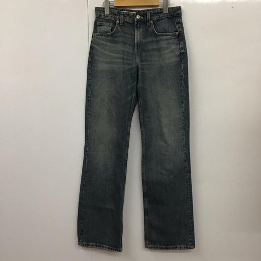 ザラ ZARA パンツ デニム、ジーンズ 36 無地 インディゴ / インディゴ /  レディース USED 古着 中古 10117251
