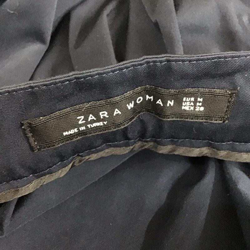 ザラウーマン ZARA WOMAN スカート ロングスカート 4886 241 401 M 無地 紺 / ネイビー /  レディース USED 古着 中古 10114649