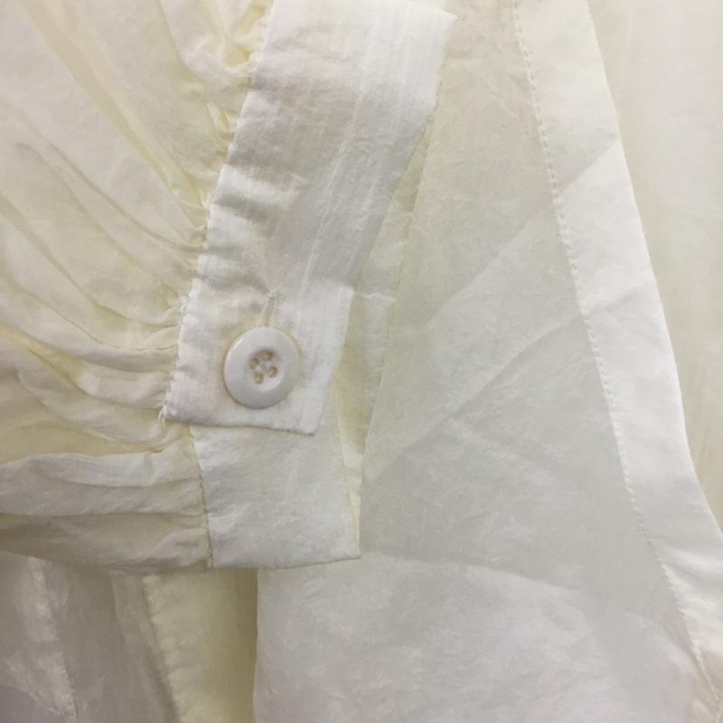 ダブルクローゼット w closet ジャケット、上着 ジャケット、ブレザー 343194 シアースノーパーカー ナイロンパーカー 無地 アイボリー / アイボリー /  レディース USED 古着 中古 10144700