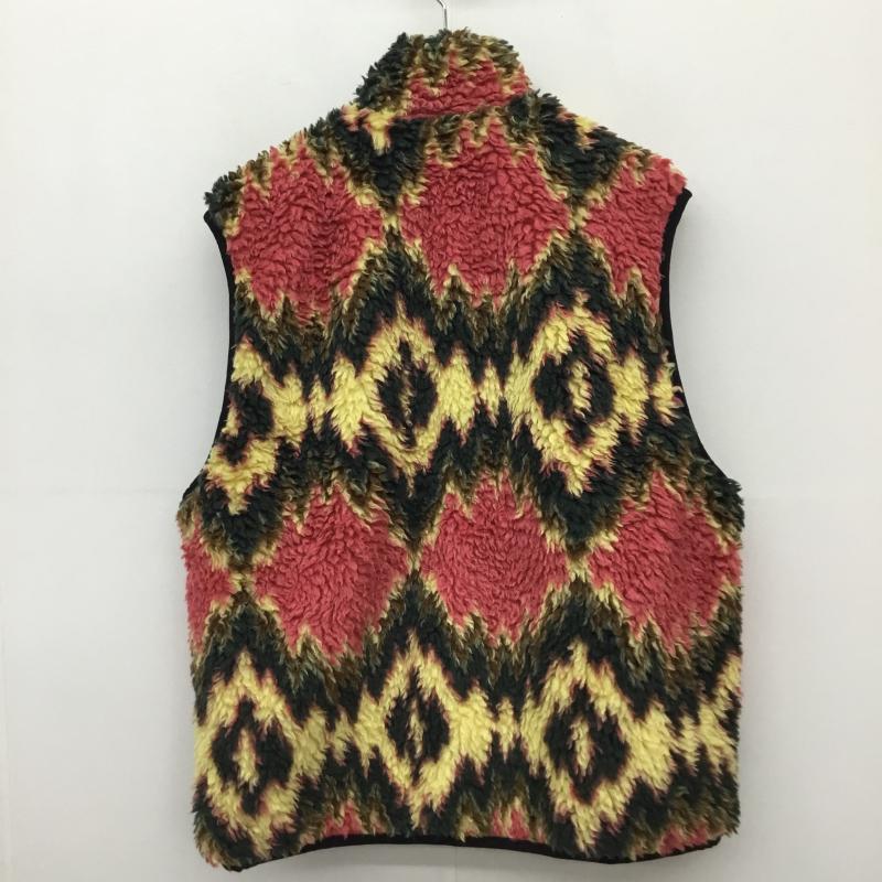 ステューシー STUSSY ジャケット、上着 ダウンベスト 21F118436 Fillmore Sherpa Vest L ネイティブ柄 マルチカラー / マルチカラー /  メンズ USED 古着 中古 10140179