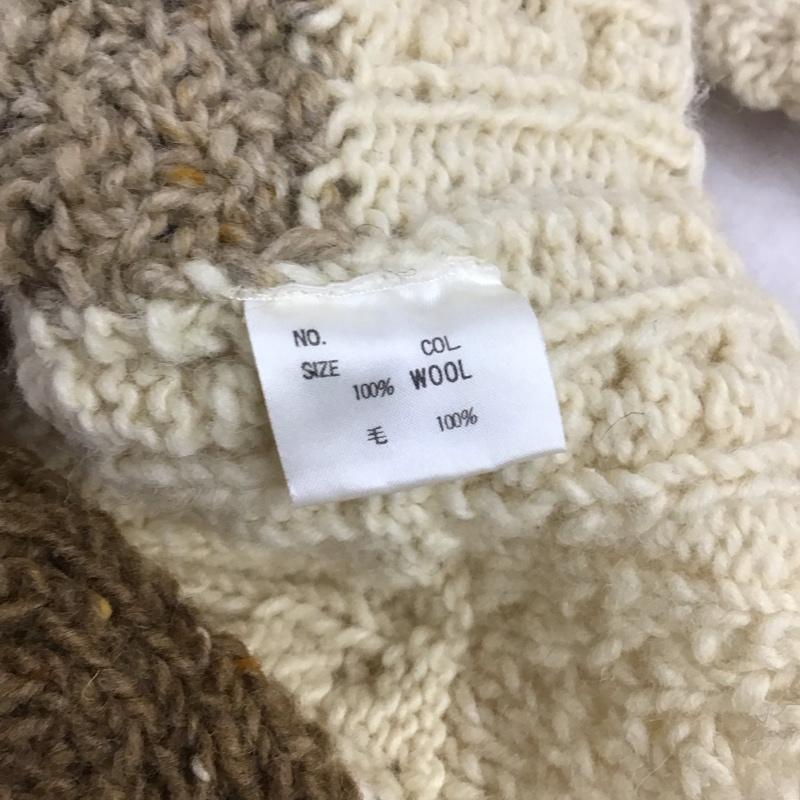 ポールスチュアート PAUL STUART ニット、セーター 長袖 長袖ニットカットソー クルーネック セーター M 総柄 マルチカラー / マルチカラー /  メンズ USED 古着 中古 10145028