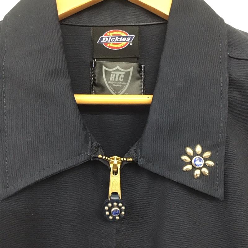 エイチティーシー HTC ジャケット、上着 ジャケット、ブレザー DICKIESEISENHOWERFLOWERSTONEJACKET ジップアップジャケット アウター 無地 紺 / ネイビー /  メンズ USED 古着 中古 10137524