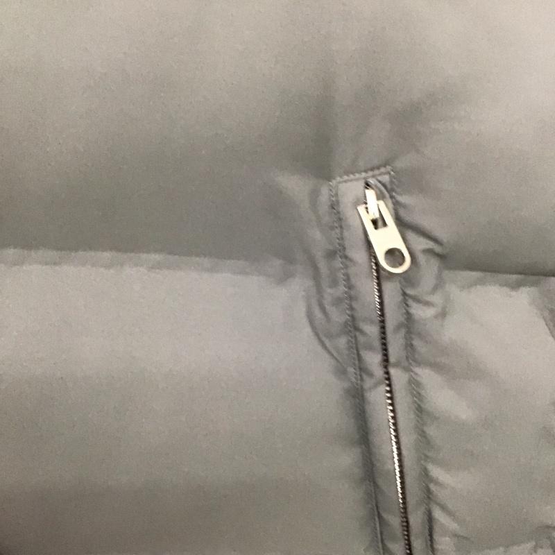 ザラ ZARA ベスト ベスト 3046 741 505 中綿 フード ロング丈 タグ付き L 無地 カーキ / カーキ /  レディース USED 古着 中古 10138926
