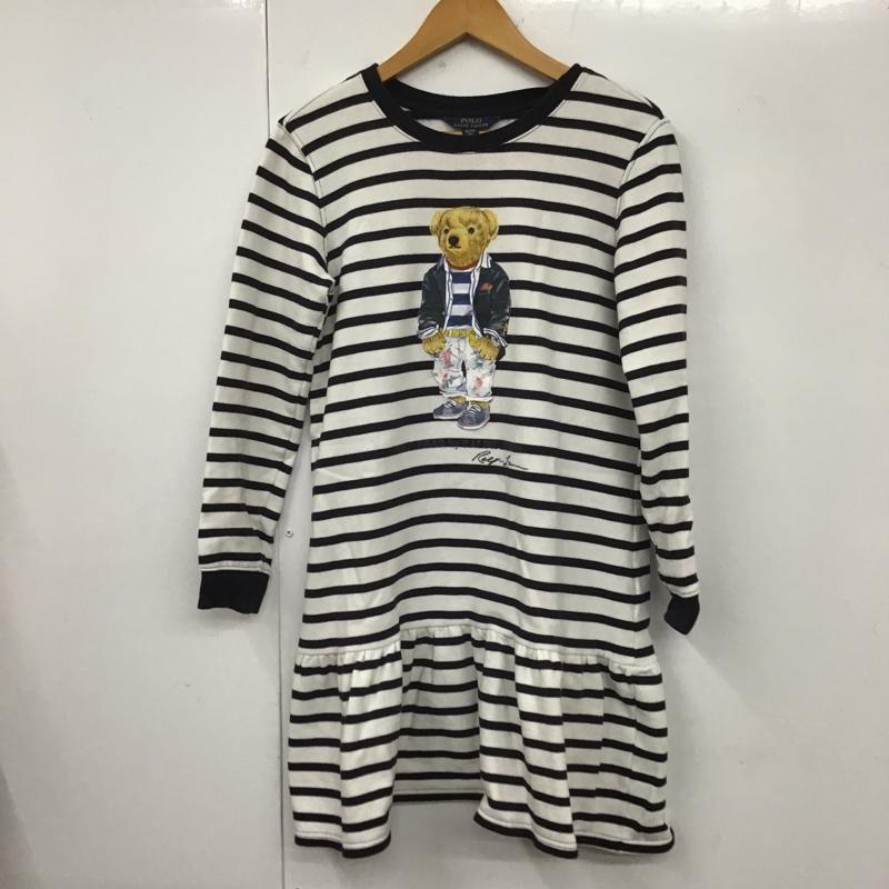 ポロラルフローレン POLO RALPH LAUREN ワンピース ミニスカート ポロベア XL ボーダー柄 X プリント マルチカラー / マルチカラー /  レディース USED 古着 中古 10106122
