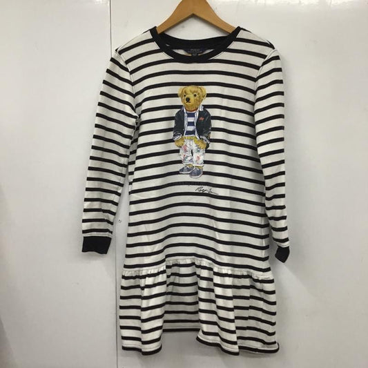 ポロラルフローレン POLO RALPH LAUREN ワンピース ミニスカート ポロベア XL ボーダー柄 X プリント マルチカラー / マルチカラー /  レディース USED 古着 中古 10106122