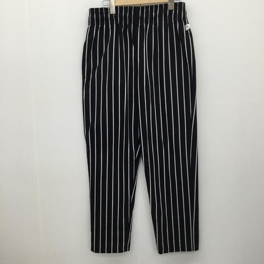 クックマン COOKMAN パンツ ワークパンツ、ペインターパンツ M ストライプ 黒 / ブラック /  レディース USED 古着 中古 10134152