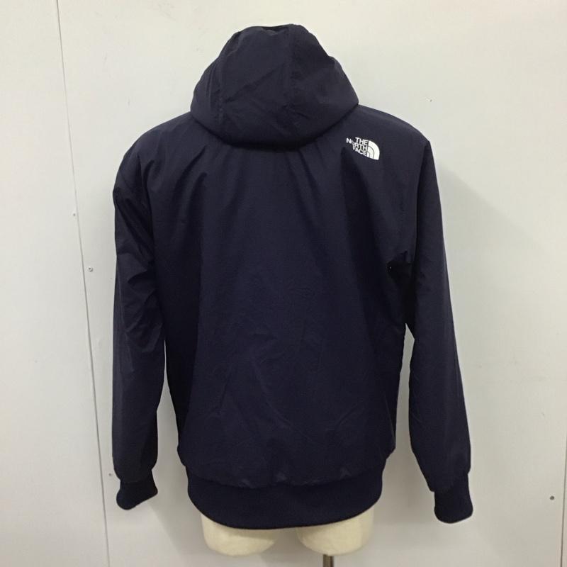 ザノースフェイス THE NORTH FACE ジャケット、上着 ジャンパー、ブルゾン NT62186 リバーシブルテックエアーフーディ ジップアップパーカー L ロゴ、文字 カーキ / カーキ / X 紺 / ネイビー /  メンズ USED 古着 中古 10112484