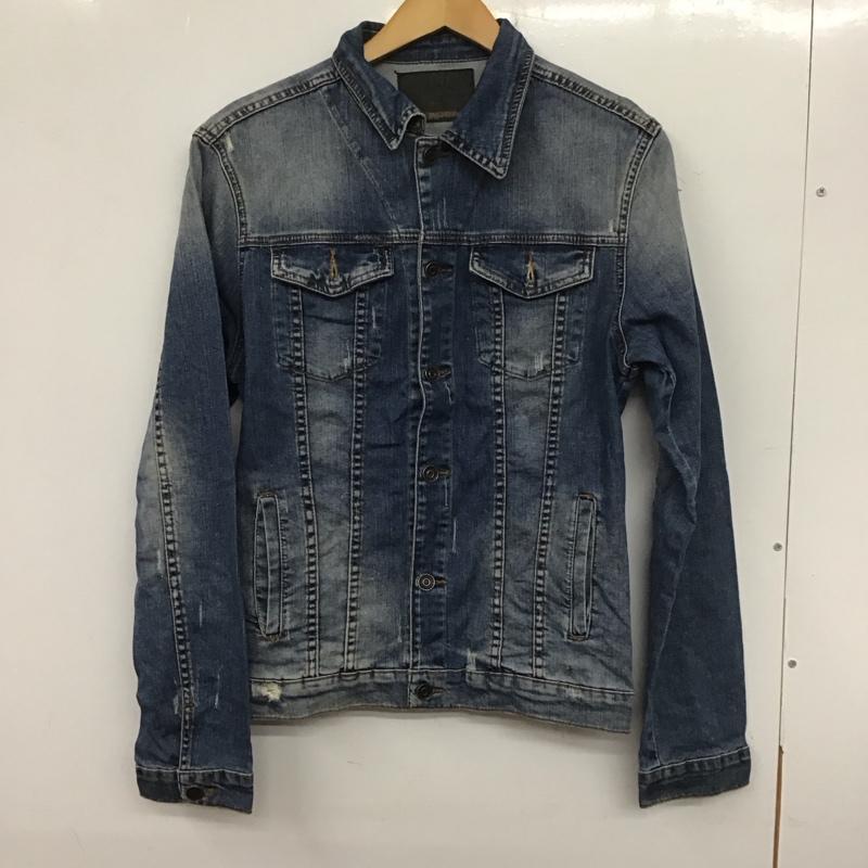 ザラ ZARA ジャケット、上着 ジャケット、ブレザー Gジャン 無地 水色 / ライトブルー /  レディース USED 古着 中古 10140383