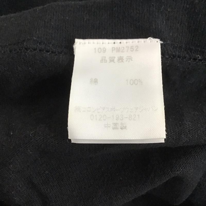 コロンビア Columbia Tシャツ 半袖 109 pm2752 半袖カットソー プリントTシャツ クルーネックカットソー M ロゴ、文字 黒 / ブラック /  メンズ USED 古着 中古 10148990