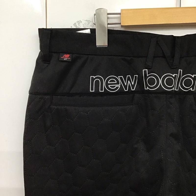 ニューバランス New Balance パンツ ワークパンツ、ペインターパンツ 012-2231012 ゴルフパンツ ワークパンツ ストレッチ 7 ロゴ、文字 黒 / ブラック /  メンズ USED 古着 中古 10129503