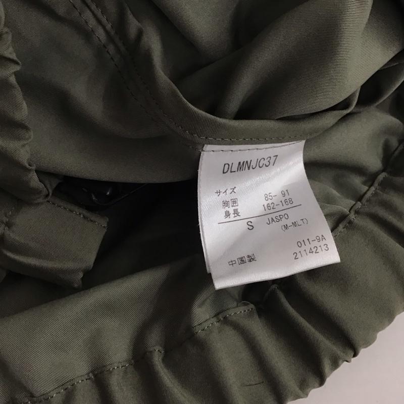デサント DESCENTE ジャケット、上着 ジャンパー、ブルゾン ジップアップジャケット ナイロンジャケット アウター S 無地 カーキ / カーキ /  メンズ USED 古着 中古 10149209