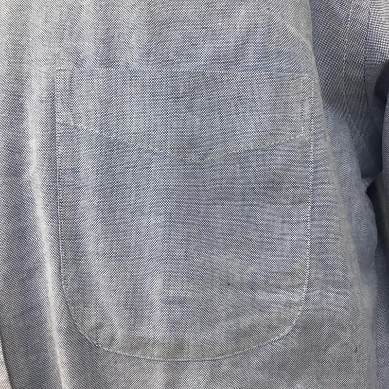 エルエルビーン L.L.Bean シャツ、ブラウス 長袖 長袖シャツ カラーシャツ ポケットシャツ 長袖カットソー ボタンダウンシャツ 90s oxford 無地 水色 / ライトブルー /  メンズ USED 古着 中古 10119912