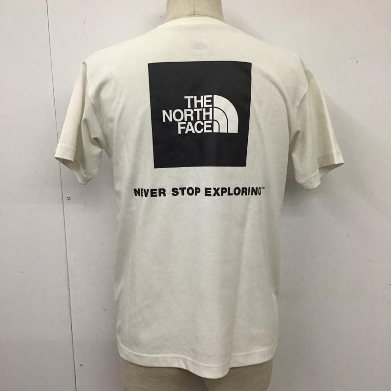 ザノースフェイス THE NORTH FACE Tシャツ 半袖 NT32144 ショートスリーブバックスクエアーロゴティー M プリント 白 / ホワイト /  メンズ USED 古着 中古 10109881