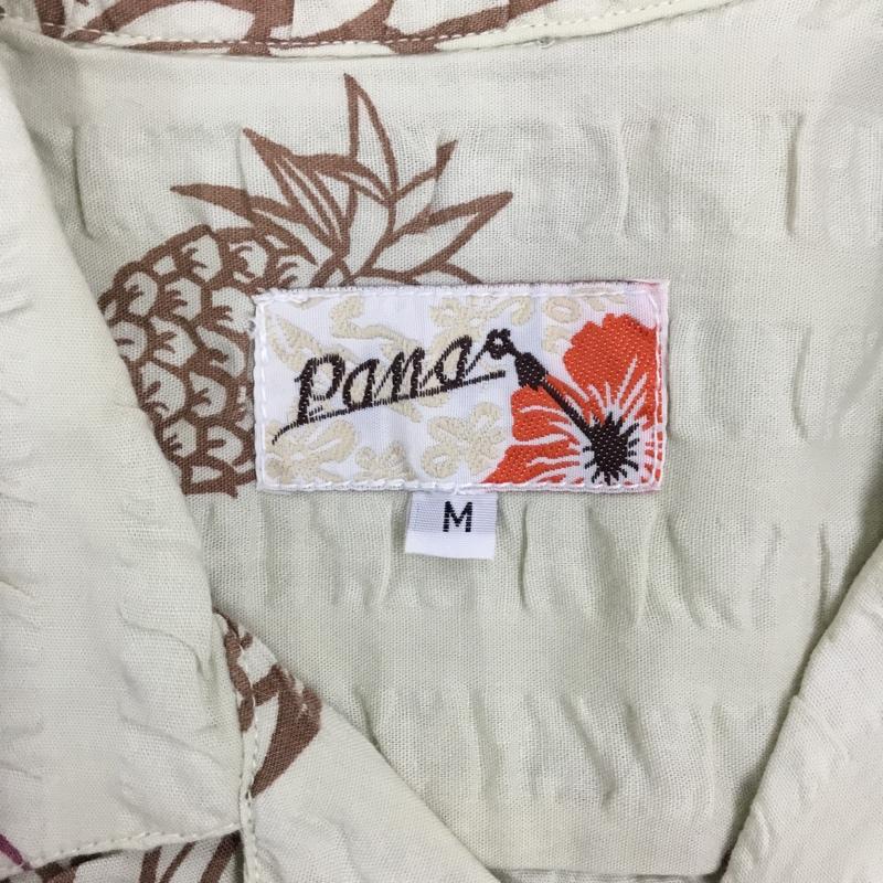 古着 USED シャツ、ブラウス 半袖 半袖 M プリント ベージュ / ベージュ /  メンズ USED 古着 中古 10108281