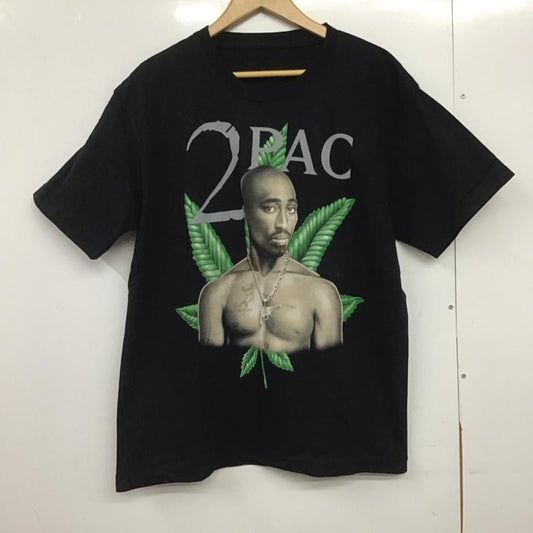 古着 USED Tシャツ 半袖 半袖カットソー プリントTシャツ クルーネックカットソー プリント 黒 / ブラック /  メンズ USED 古着 中古 10146193
