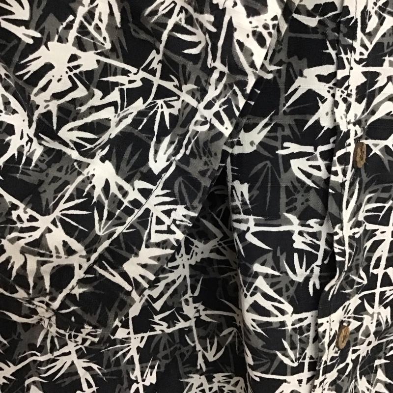 ペンドルトン PENDLETON シャツ、ブラウス 半袖 半袖シャツ プリントシャツ ポケットシャツ L プリント 白 / ホワイト / X 黒 / ブラック / X 灰 / グレー /  メンズ USED 古着 中古 10132899