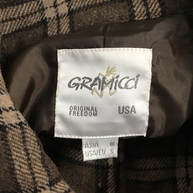 グラミチ GRAMICCI ジャケット、上着 ジャンパー、ブルゾン gmjk-20f1675 中綿入りショートブルゾン M チェック マルチカラー / マルチカラー /  メンズ USED 古着 中古 10123331